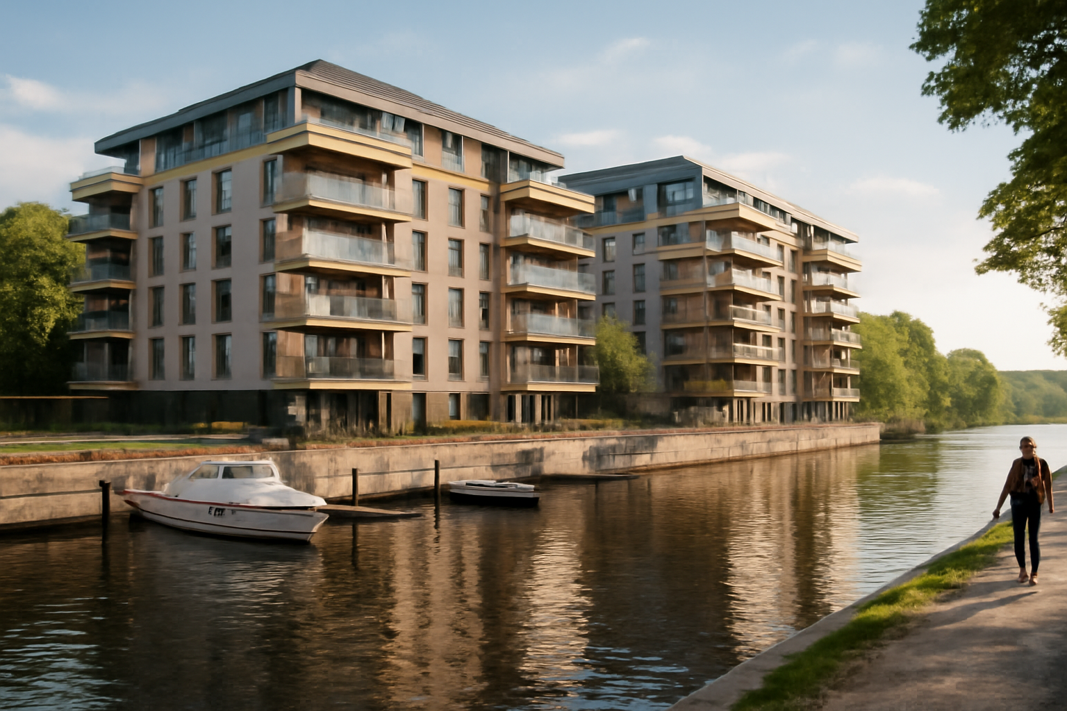 Luksusowe apartamenty inQse Wroclaw Marina: życie tuż przy Odrze