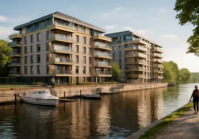 Luksusowe apartamenty inQse Wroclaw Marina: życie tuż przy Odrze